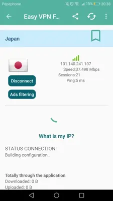 Unlimited Free VPN Proxy - Unblock Sites Change IP android App screenshot 2